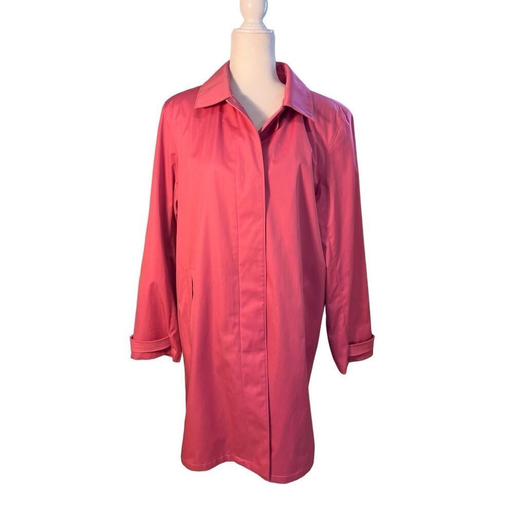 Esprit pink trench coat - L